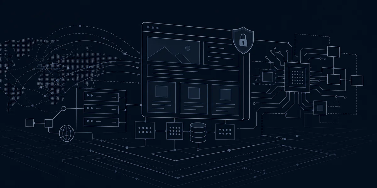 Technical web, search, and AI workflow architecture